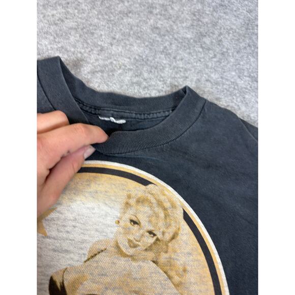 Vintage 90s Social Distortion T Shirt Mens Small Black Graphic Streetwear Casual - Picture 5 of 8